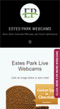 Mobile Screenshot of estesparkwebcams.com